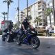Mersin'de polis ekipleri, kazalara dikkat çekmek için başlatılan 'Ben de Kaskımı Takıyorum' projesi kapsamında motosiklet tutkunlarıyla şehir turu attı.