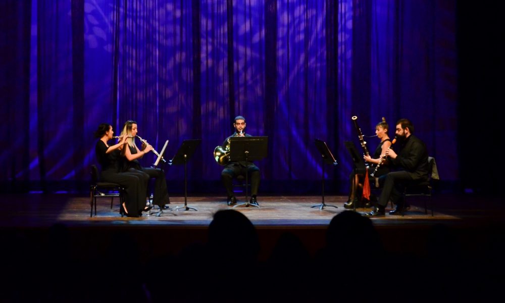 Mersin Devlet Opera ve Balesi (MDOB), "Nefesli Quintet" konserini müzikseverlerin beğenisine sundu.